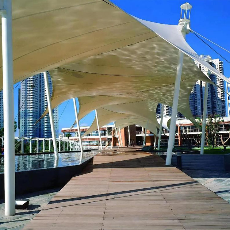 图们市膜结构景观棚