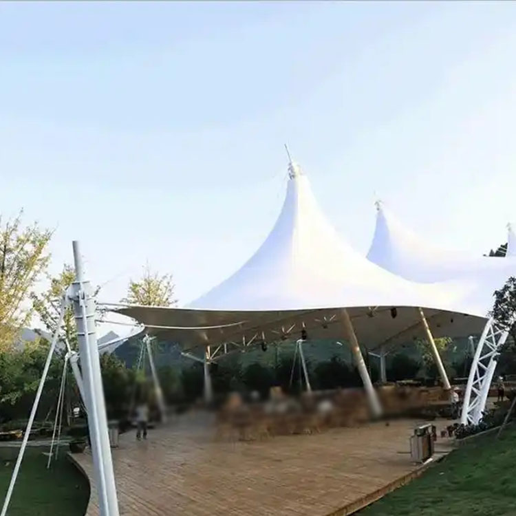 图们市膜结构景观棚