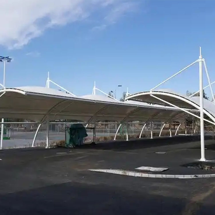 图们市膜结构电动车棚