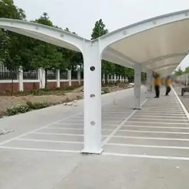 图们市膜结构电动车棚