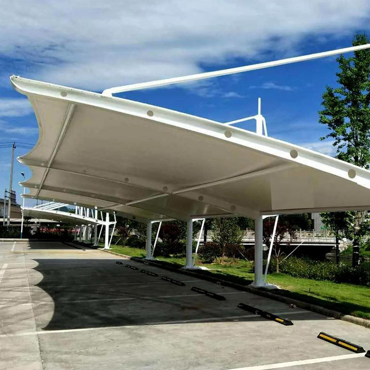 图们市膜结构汽车棚